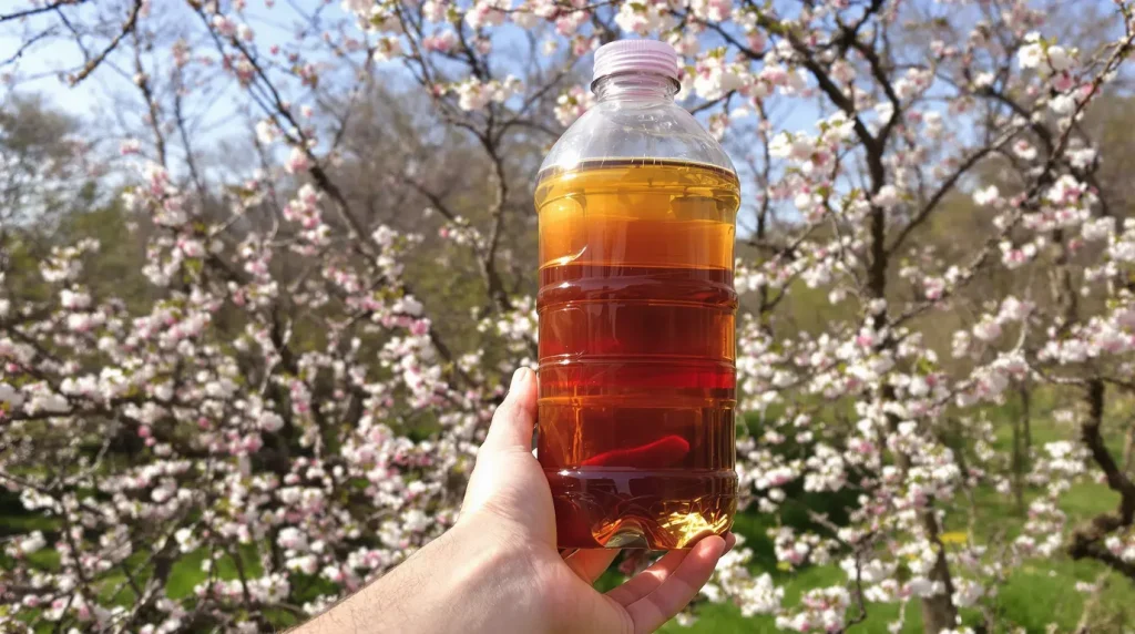 Ce printemps les frelons asiatiques se multiplient : cette bouteille montée à l'envers reste le seul piège qu'ils ne contournent pas