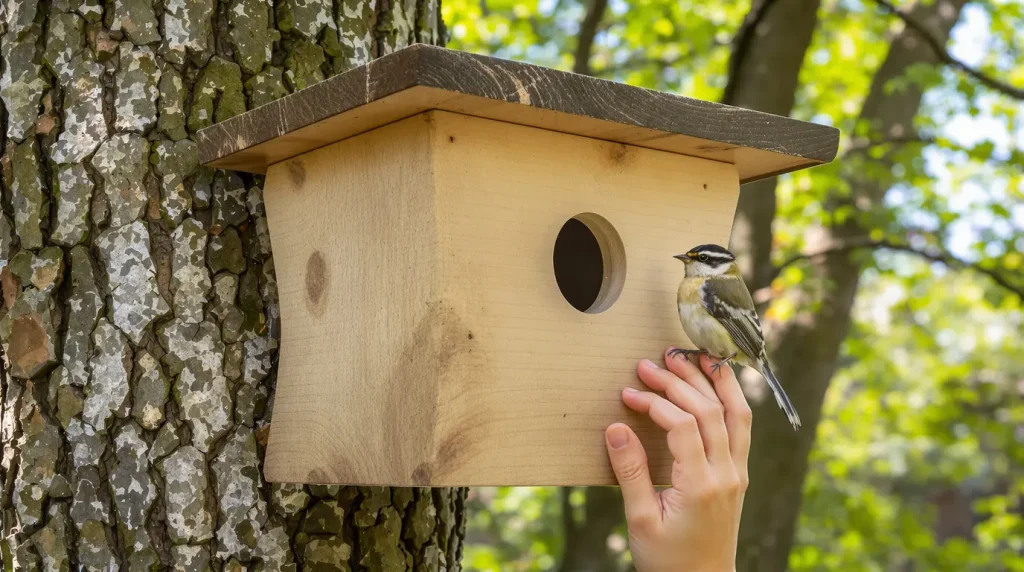 Devenez sentinelle avec un nichoir pour oiseaux