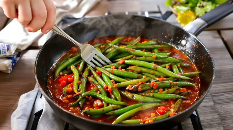 Mieux que la cuisson à l&rsquo;eau : les haricots verts ont beaucoup plus de goût quand on les cuisine comme ça