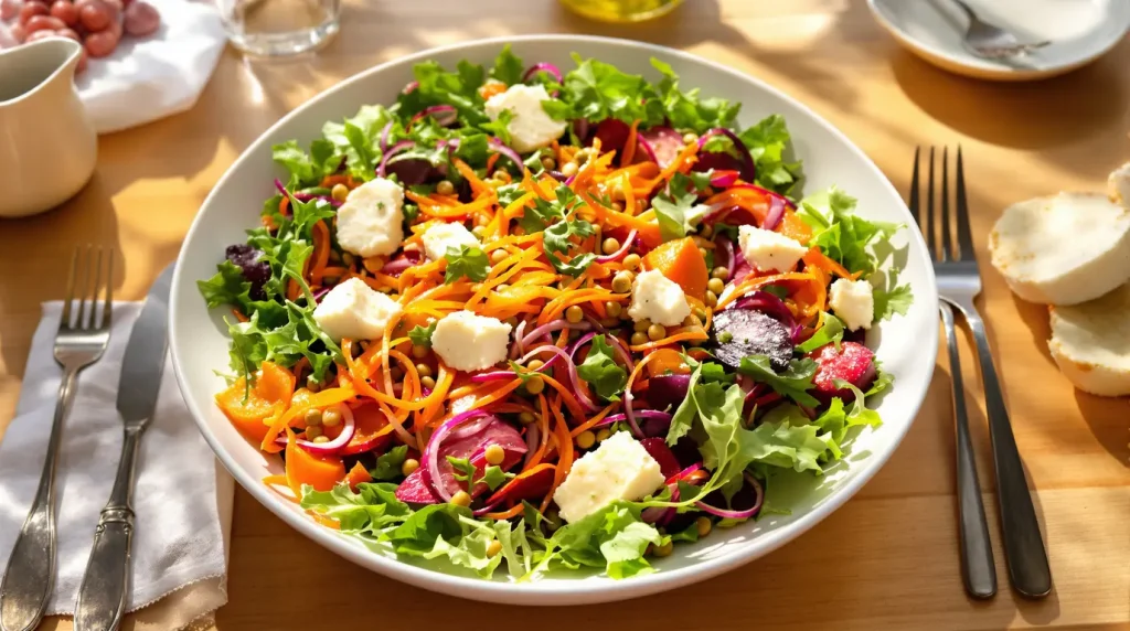 Salade du soir : ce légume rouge qu’on ajoute encore alourdit votre repas léger et la planète en ce moment